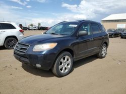 Salvage cars for sale from Copart Brighton, CO: 2007 Hyundai Santa FE SE