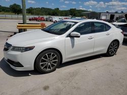 Salvage cars for sale at auction: 2015 Acura TLX