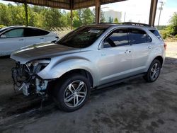 Salvage cars for sale from Copart Gaston, SC: 2017 Chevrolet Equinox Premier