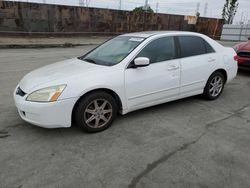 Salvage cars for sale at Wilmington, CA auction: 2004 Honda Accord EX