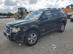 Salvage cars for sale at Bridgeton, MO auction: 2008 Ford Escape Limited