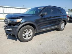 Salvage cars for sale at Dyer, IN auction: 2022 Ford Explorer XLT