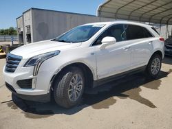 Salvage cars for sale at Fresno, CA auction: 2017 Cadillac XT5 Luxury