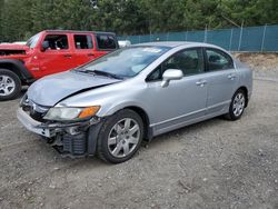 Salvage cars for sale from Copart Graham, WA: 2006 Honda Civic LX
