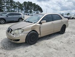 Salvage cars for sale at Loganville, GA auction: 2008 Toyota Corolla CE