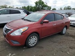 Salvage cars for sale at Baltimore, MD auction: 2016 Nissan Versa S