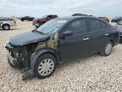Salvage cars for sale at New Braunfels, TX auction: 2017 Nissan Versa S