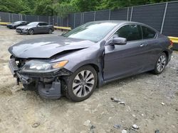Salvage cars for sale from Copart Waldorf, MD: 2015 Honda Accord EX