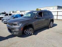 Salvage cars for sale at Bakersfield, CA auction: 2022 Jeep Grand Cherokee Limited