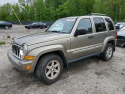 Salvage cars for sale at Candia, NH auction: 2005 Jeep Liberty Limited