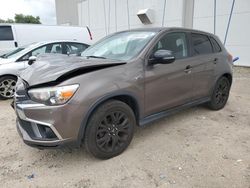 Mitsubishi Outlander salvage cars for sale: 2018 Mitsubishi Outlander Sport ES