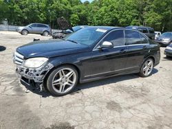 Salvage cars for sale at Austell, GA auction: 2008 Mercedes-Benz C 350