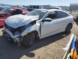 Salvage cars for sale at San Martin, CA auction: 2019 Honda Civic EX