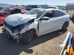 Honda salvage cars for sale: 2019 Honda Civic EX