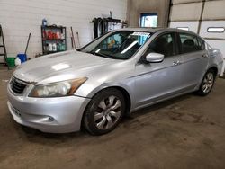 Salvage cars for sale at Blaine, MN auction: 2009 Honda Accord EXL