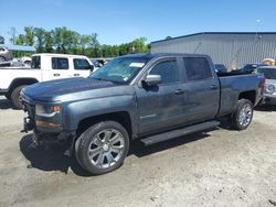 Chevrolet Silverado k1500 lt salvage cars for sale: 2018 Chevrolet Silverado K1500 LT