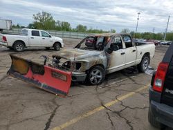 Salvage cars for sale from Copart Woodhaven, MI: 2008 Dodge RAM 1500 ST