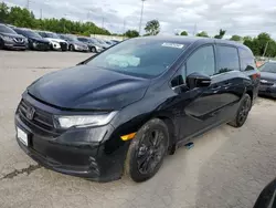 Salvage cars for sale at Cahokia Heights, IL auction: 2024 Honda Odyssey Sport