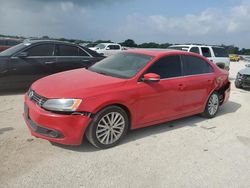 Salvage cars for sale at San Antonio, TX auction: 2013 Volkswagen Jetta TDI