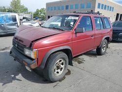 Salvage cars for sale at Littleton, CO auction: 1992 Nissan Pathfinder XE