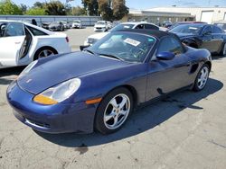 Salvage cars for sale at Martinez, CA auction: 2002 Porsche Boxster