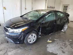 Salvage cars for sale at auction: 2018 KIA Forte LX