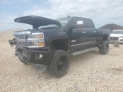 Salvage cars for sale at New Braunfels, TX auction: 2016 Chevrolet Silverado K2500 High Country