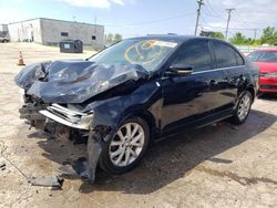 Salvage cars for sale at Chicago Heights, IL auction: 2013 Volkswagen Jetta SE