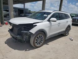 Vehiculos salvage en venta de Copart West Palm Beach, FL: 2018 Hyundai Santa FE SE