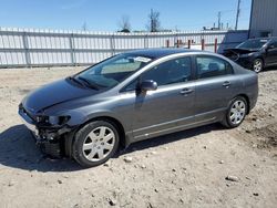 Honda salvage cars for sale: 2010 Honda Civic LX