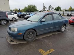 Salvage cars for sale from Copart Woodburn, OR: 2002 Hyundai Elantra GLS