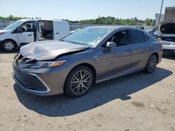 Salvage cars for sale from Copart Fredericksburg, VA: 2021 Toyota Camry XLE
