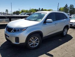 KIA Sorento Vehiculos salvage en venta: 2015 KIA Sorento LX