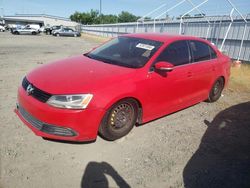 Salvage cars for sale at Sacramento, CA auction: 2014 Volkswagen Jetta SE