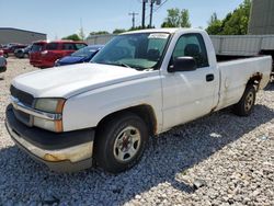 Salvage cars for sale from Copart Wayland, MI: 2004 Chevrolet Silverado C1500