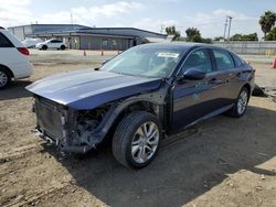 Salvage cars for sale at San Diego, CA auction: 2018 Honda Accord LX