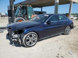 Salvage cars for sale from Copart West Palm Beach, FL: 2018 Mercedes-Benz C300
