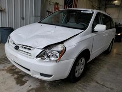 Salvage cars for sale from Copart Mcfarland, WI: 2010 KIA Sedona LX