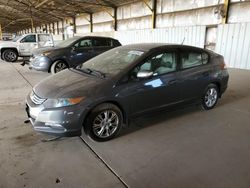 Honda Insight salvage cars for sale: 2011 Honda Insight EX