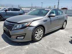 Salvage cars for sale at Sun Valley, CA auction: 2015 KIA Optima EX