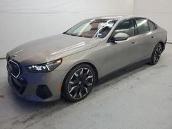 Salvage cars for sale at Houston, TX auction: 2024 BMW 2024 B M W 5 Series 4D Sedan 530I Msport