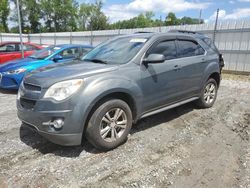 Salvage cars for sale at Spartanburg, SC auction: 2012 Chevrolet Equinox LT