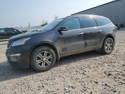 Salvage cars for sale from Copart Appleton, WI: 2015 Chevrolet Traverse LT