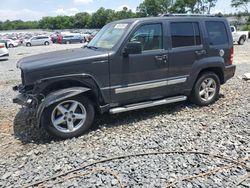 Salvage cars for sale at Byron, GA auction: 2010 Jeep Liberty Limited