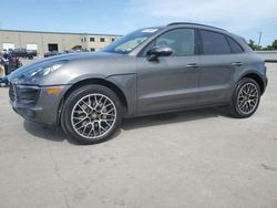 Salvage cars for sale at Wilmer, TX auction: 2017 Porsche Macan S