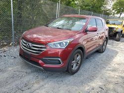 Salvage cars for sale from Copart Cicero, IN: 2018 Hyundai Santa FE Sport