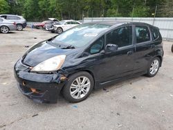 Salvage cars for sale from Copart Austell, GA: 2011 Honda FIT Sport