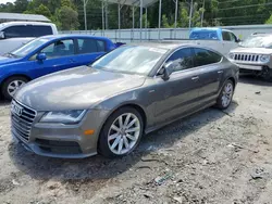 Salvage cars for sale from Copart Savannah, GA: 2012 Audi A7 Prestige