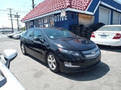 Vehiculos salvage en venta de Copart Sun Valley, CA: 2011 Chevrolet Volt