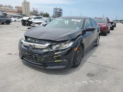 Salvage cars for sale at New Orleans, LA auction: 2017 Honda Civic LX